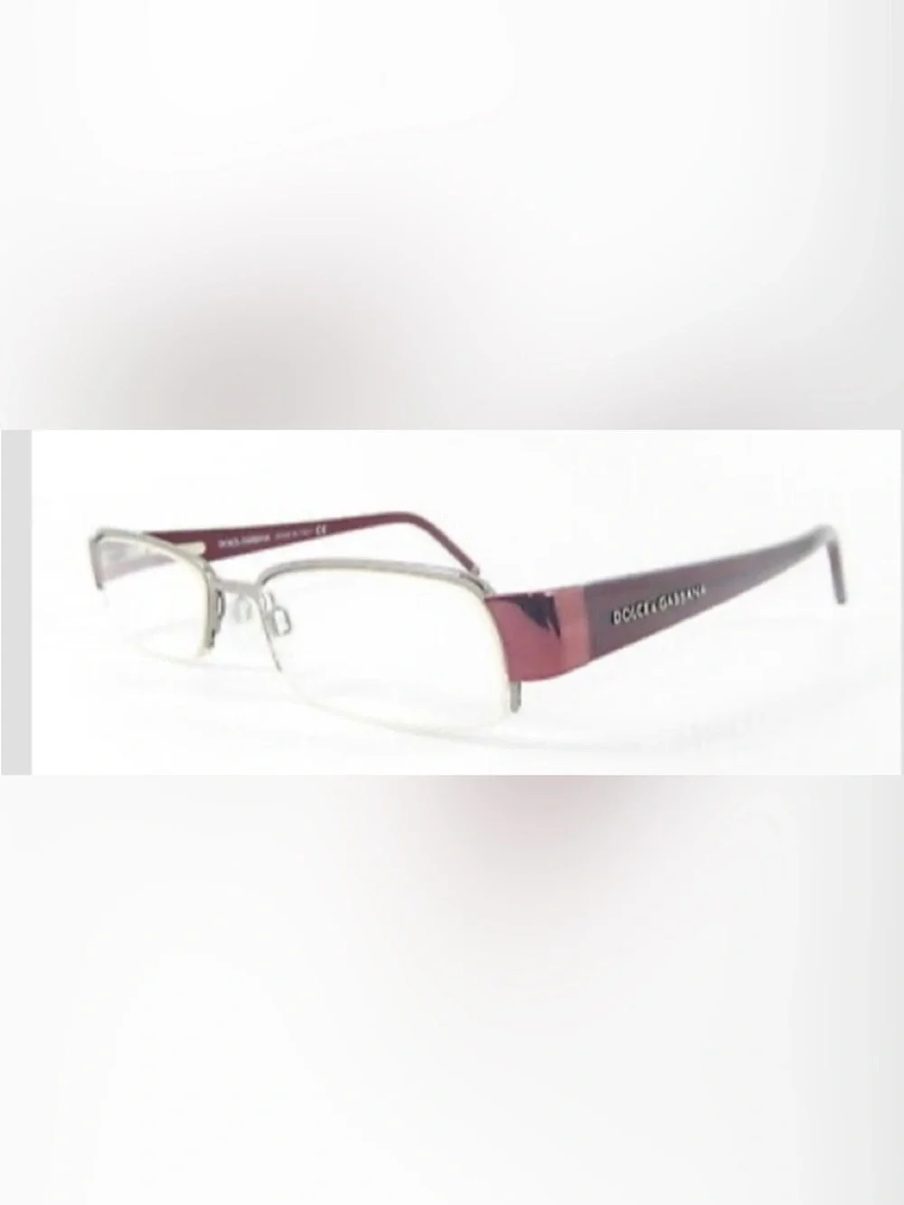 Authentic Dolce & Gabbana luxury designer prescription eyeglasses frames